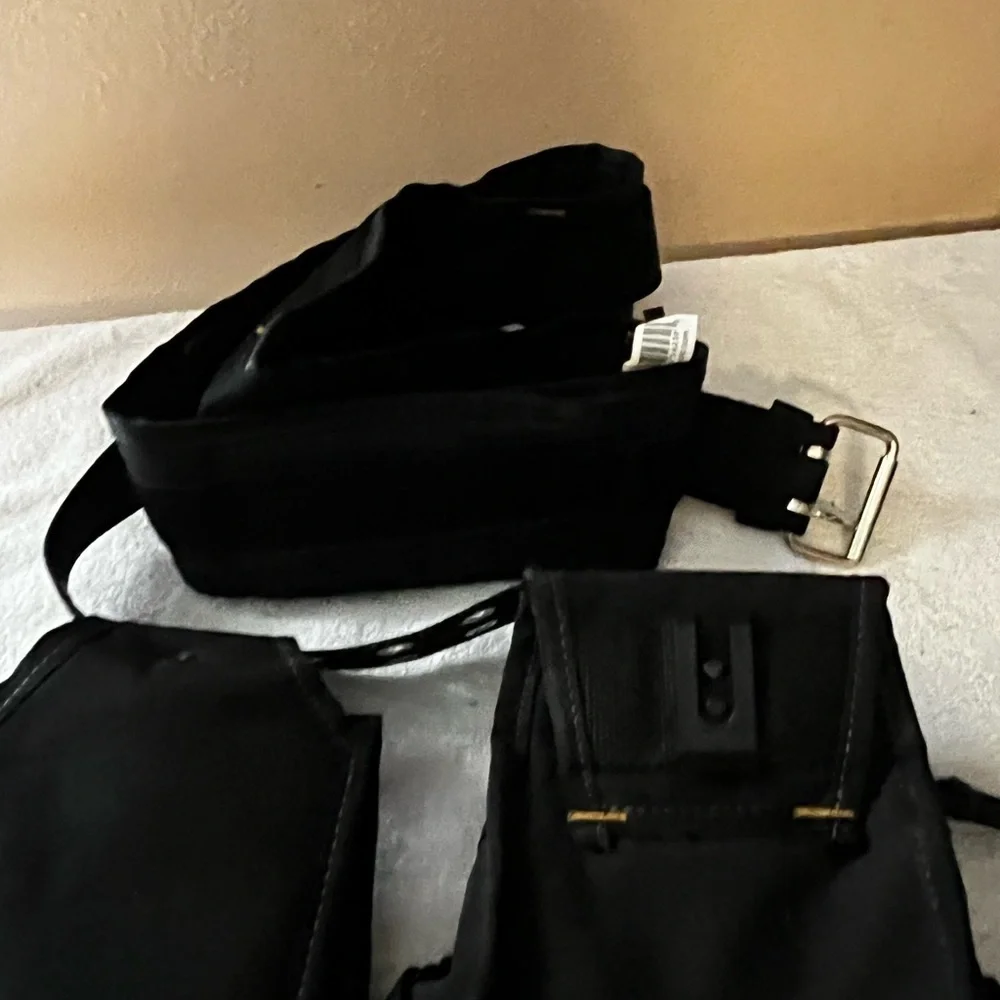 CLC Tool Works 5 Pc Belt/Tool Pouches Set